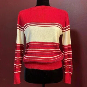 Vintage Barry & Me Women’s Small Acrylic Made in USA Long Sleeved Sweater